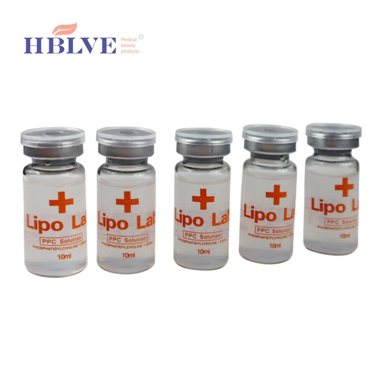 Corea 10 Vails de reducción de grasa Lipo Lab lipólisis ppc de inyección de solución de pérdida de peso