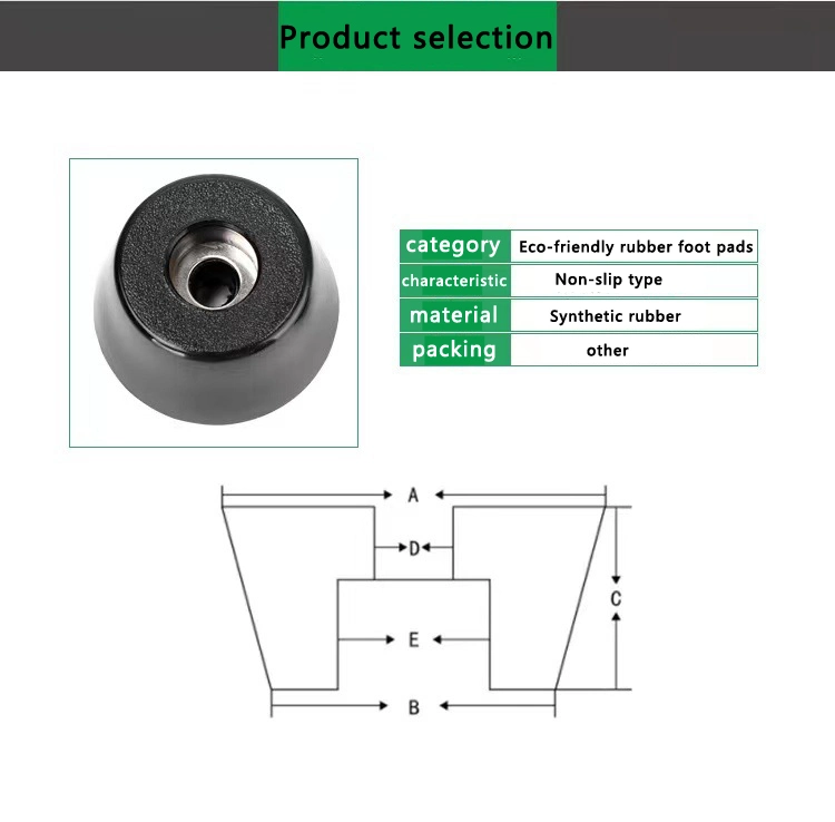 Good Quality Rubber Feet and Instrument Rubber Pads