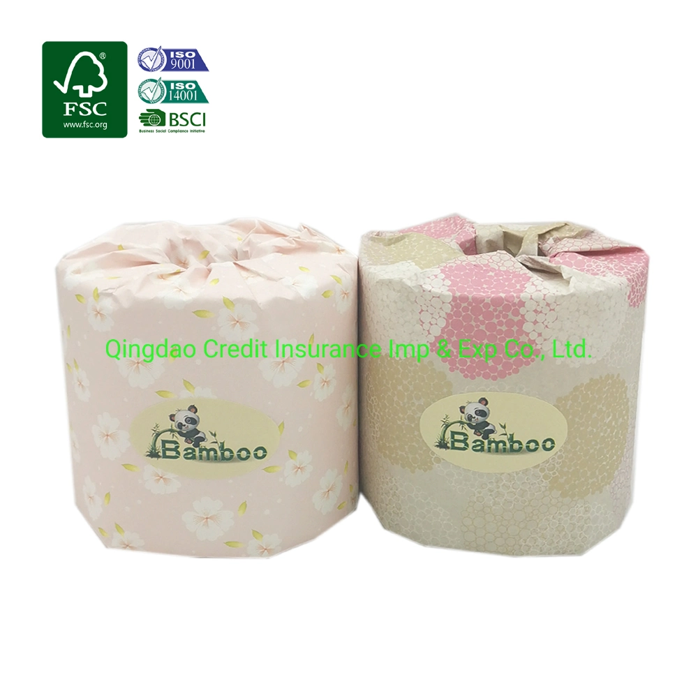 Fsc BSCI Certified Wholesale/Supplier High quality/High cost performance  Custom Eco-Friendly Embossed 3/4ply Toilet Paper