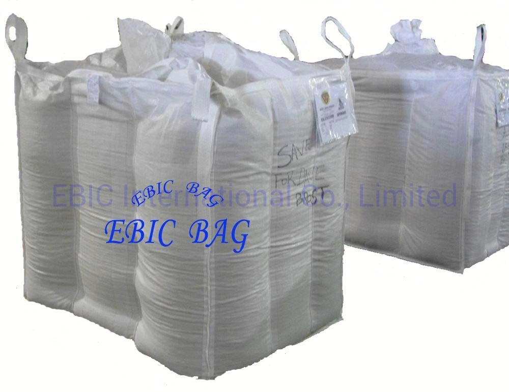 1500kgs U-Panel 4 Corner Loops Baffle Super Sack Ton Bulk Jumbo Big FIBC Q Bag