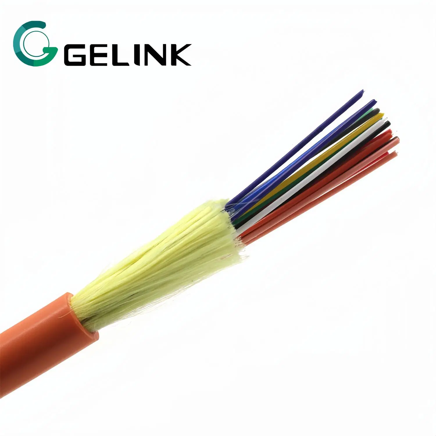 GJFJV/F 4~48cores Indoor Loose Tube Fiber Optic Distribution Cable