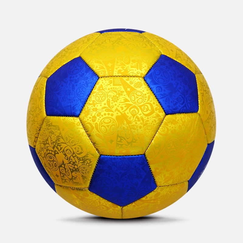 Latest Design Promotional Golden PVC Foma Football