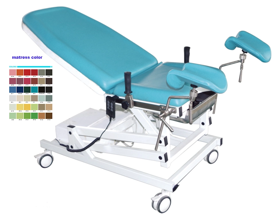 Adjustment Function Hospital Furniture Equipment Obstetric Portable Gynecology Examination Table