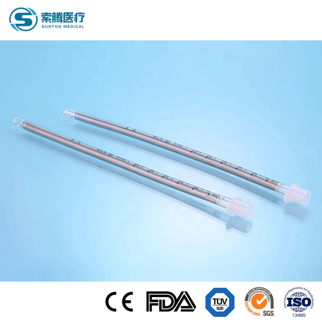 Sunton China Use of Endotracheal Tube Supplier EOS Disinfecting Type M Size Endotracheal Tube Tracheostomy General Endotracheal Tube Dislodged Endotracheal Tube