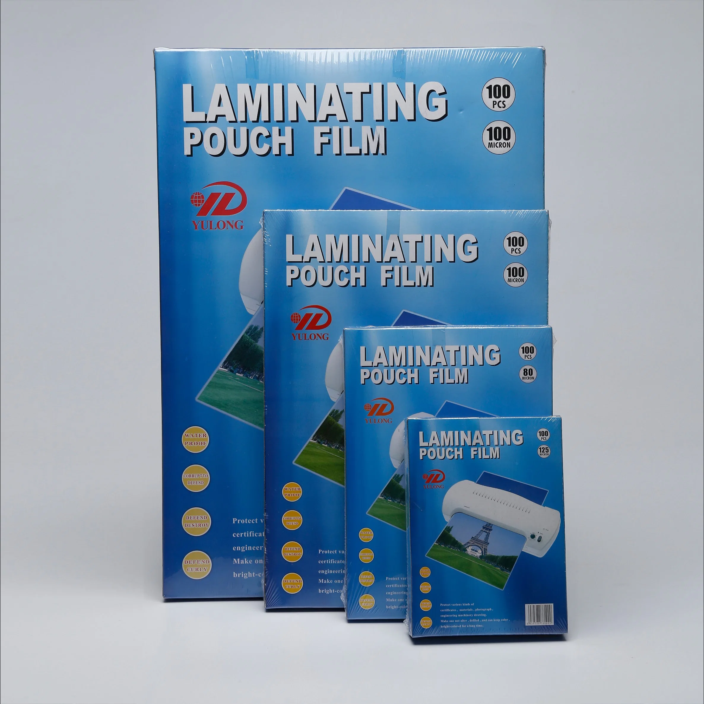 Fabricante profesional de la bolsa de laminación película Tarjeta de Crédito 54*86mm 115mic