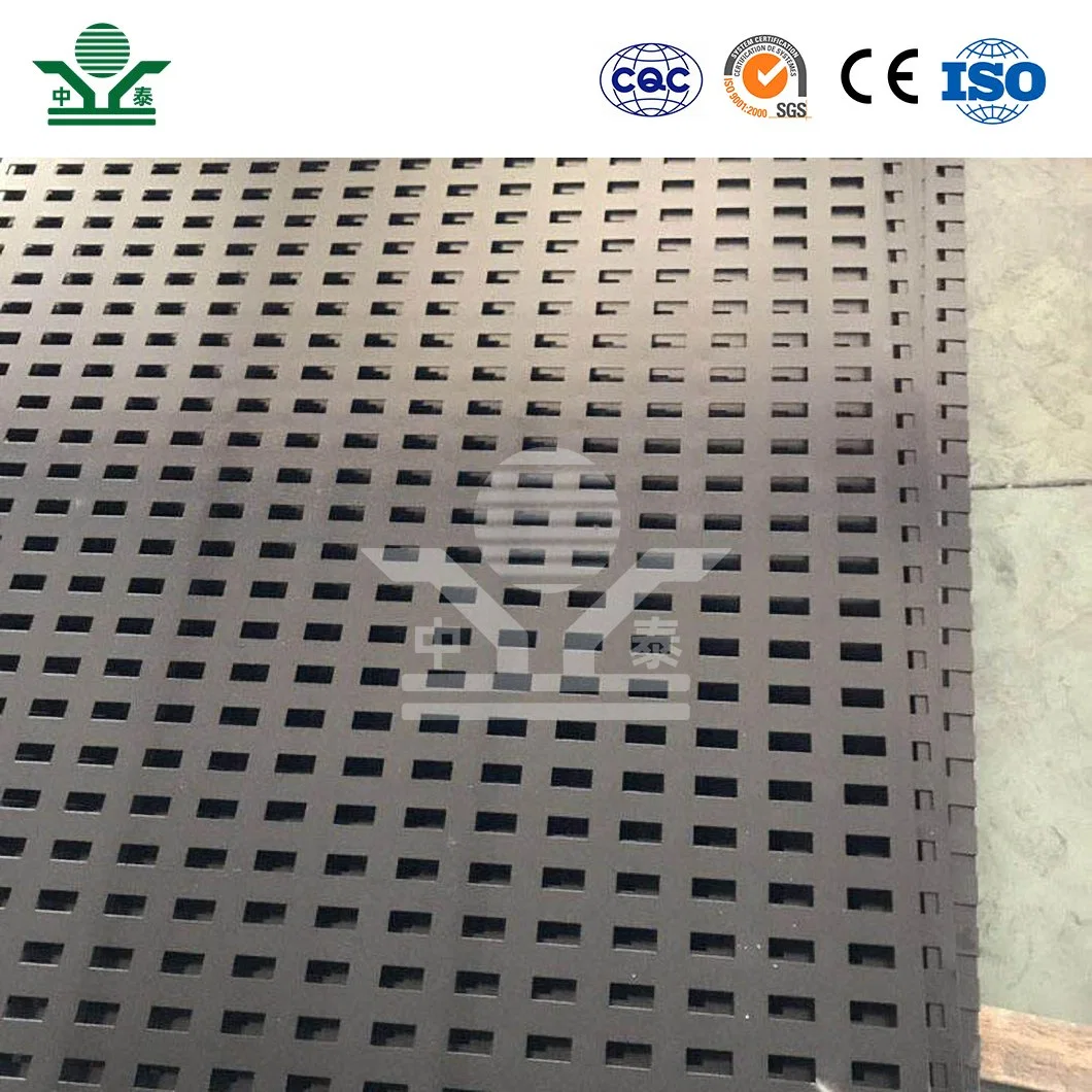 Zhongtai Blech Mesh Perforiertes Metall China Großhändler Oval Hole Form Aluminium Perforiertes Blech Kalt Gewalzter Stahl Material 0,5 Mm perforiertes Blatt