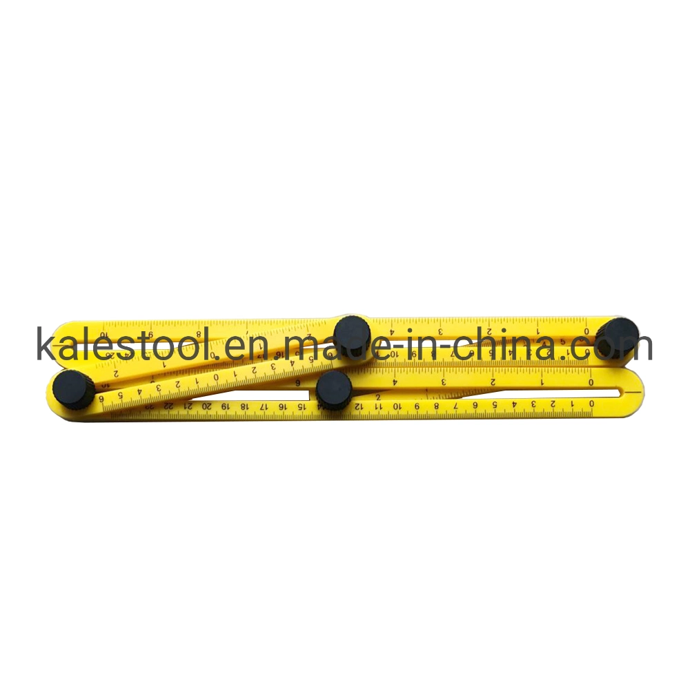 Measuring Tools Plastic Folding Ruler Templater Try Square