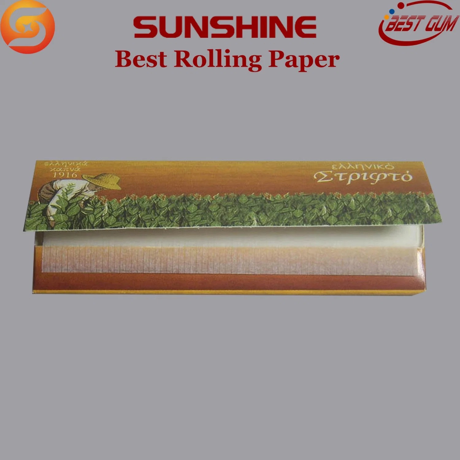 OEM Queen Size 17GSM Unbleached Clear Rolling Paper