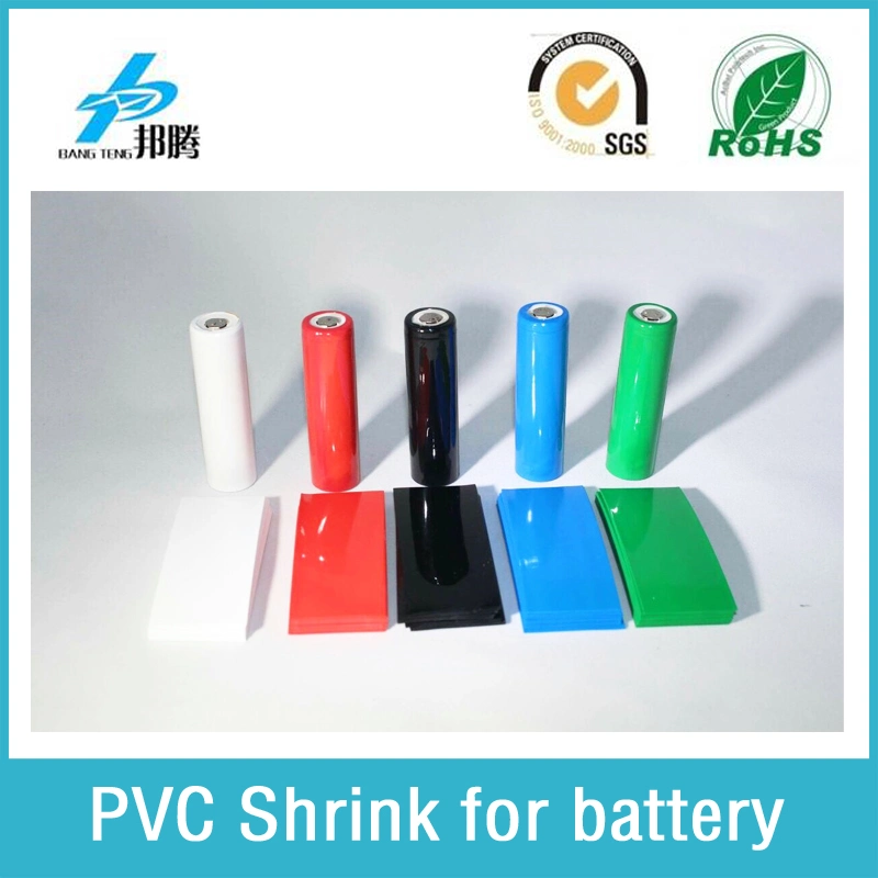 Gaine thermorétractable en PVC Film tubes d'enrubannage pour 18650 21700 26650 32650 32700 Pack de Batterie prismatique