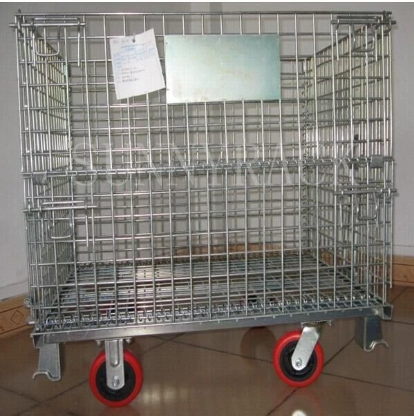 Galvanized Foldable Wire Mesh Cage with Ce Certification