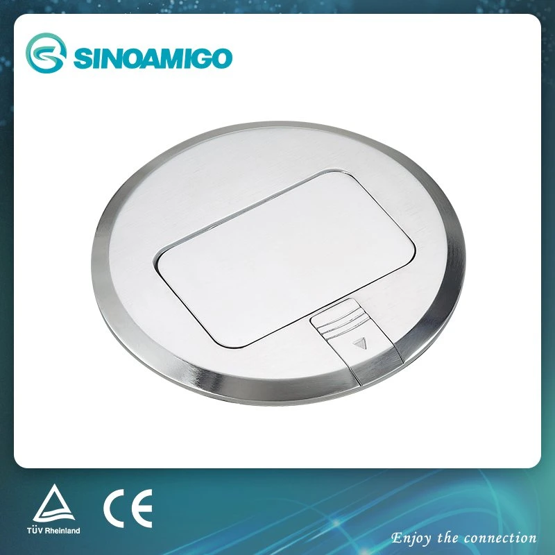 Round Power Floor Outlet with IP44 Ce TUV Approval