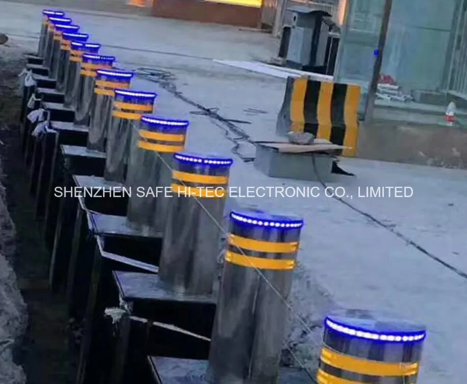 Hydraulic Security Road Blocker Electric Road Bollard for Hotel Entrance Control SA6000