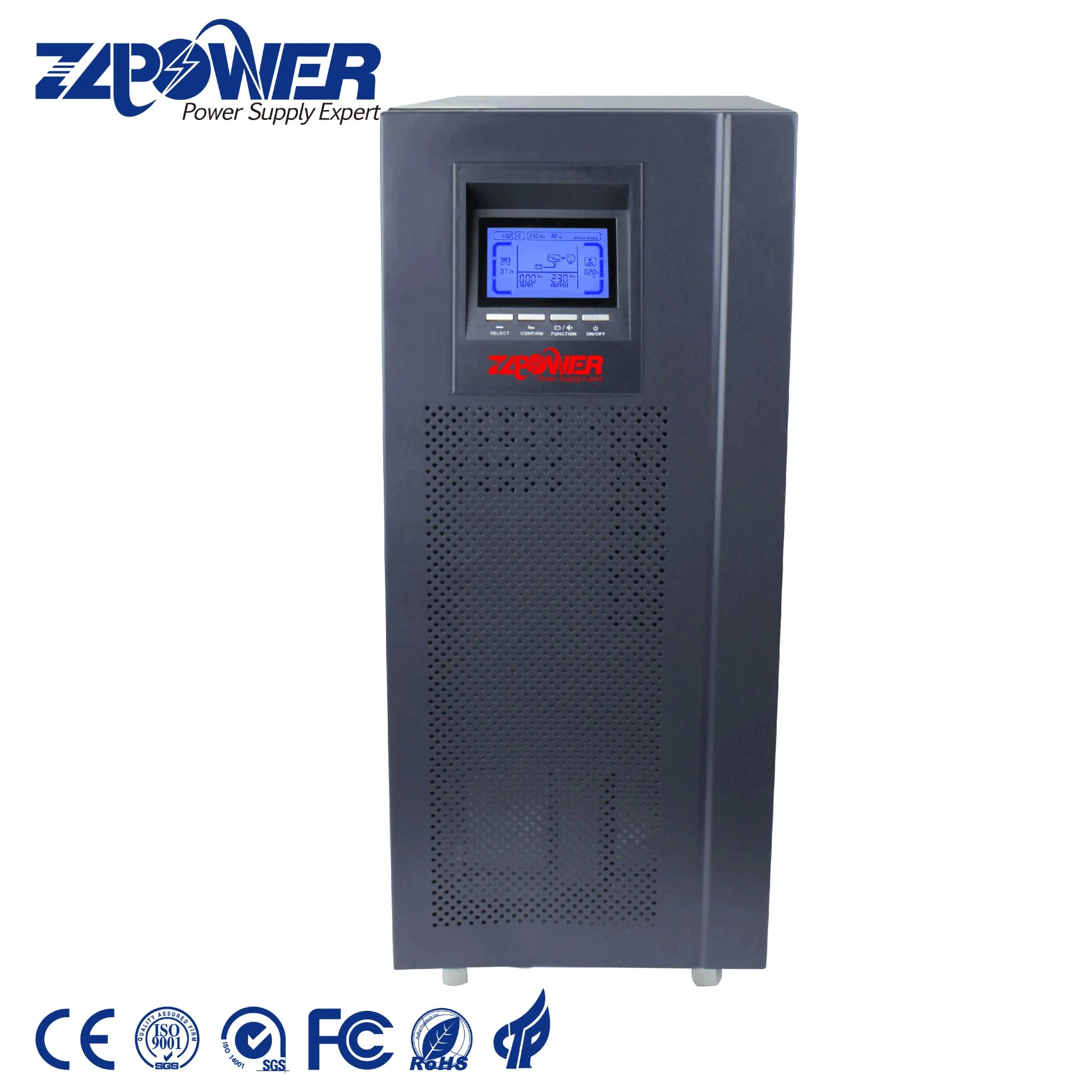 High Frequency Double Conversion 20kVA 3phase Input and 1 Phase Output Online UPS