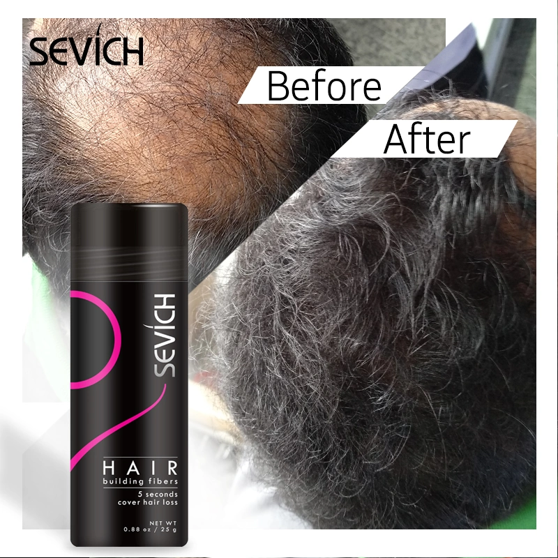 New Arrival Organic Hair Building Fiber Spray Private Label Keratin Hair Fiber Blend for Hair Loss