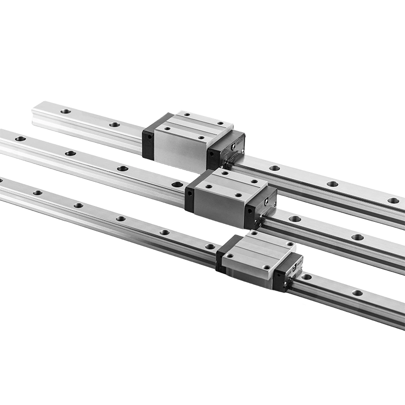 Guia linear de qualidade de material de aço 15, 20, 25, 30, 35, Calha linear de bloco de rolamento linear de 45, 55, 65 mm de tamanho