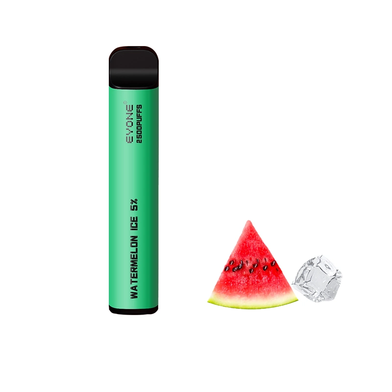 L'Afrique Vape distributeur en gros prix populaire fruit goûté Flavore 2500 bouffées d'E-liquide 5 % de la nicotine de gros de charge de type C I E-Cig Pod jetables Vape Stick