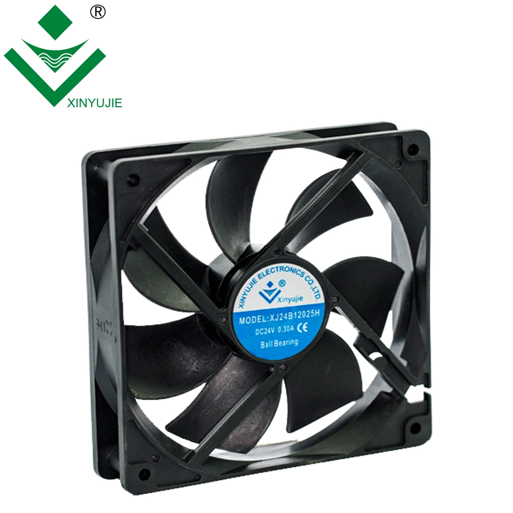 Chinese Supplier Shenzhen Xinyujie 12025 Sleeve Bearing Laptop DC Cooling Fan