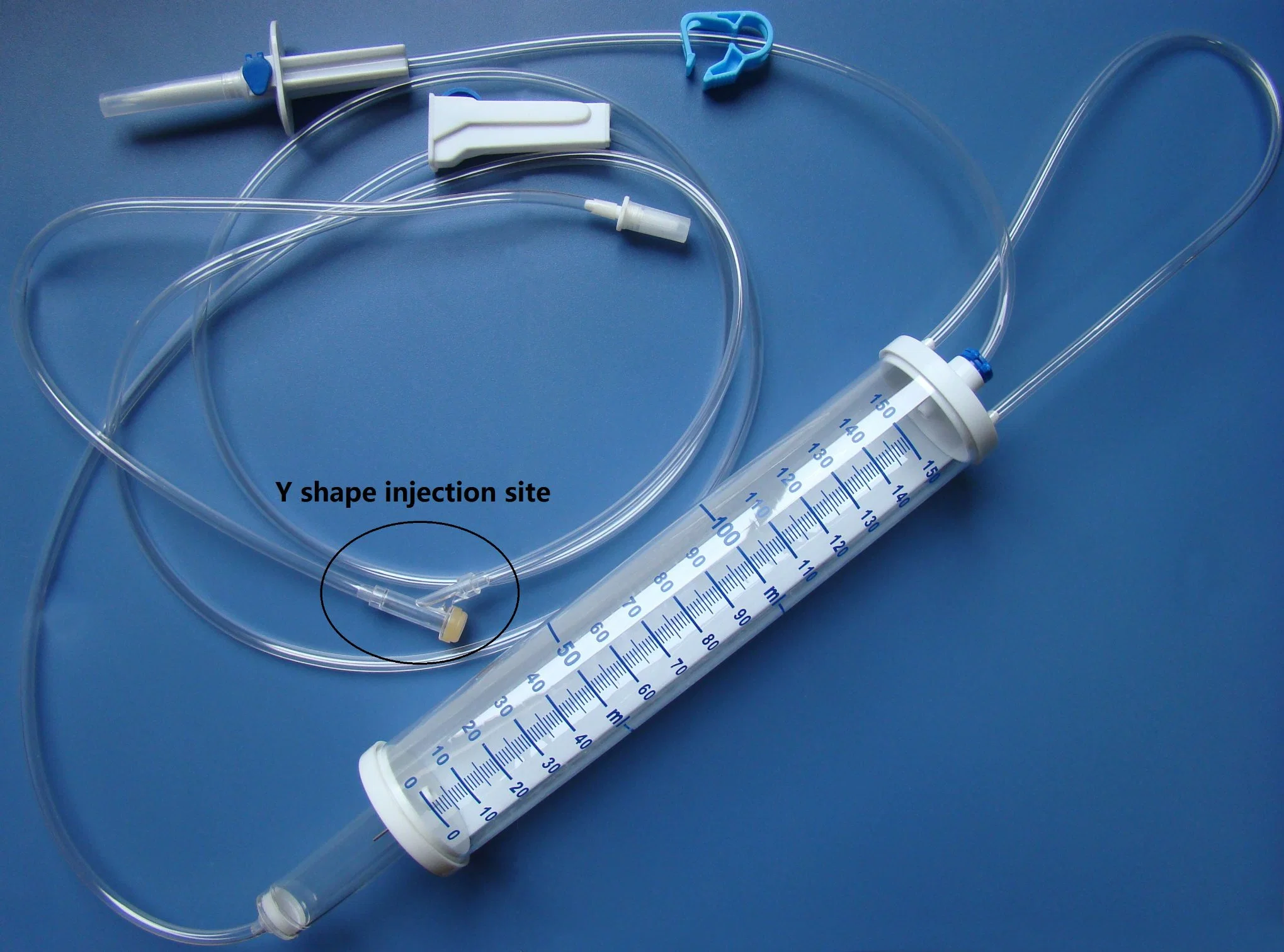 Bureta - conjunto de infusão tipo IV para o parto controlado