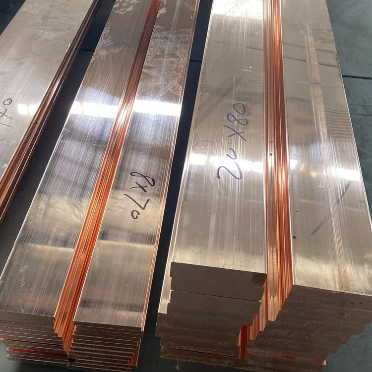 Pure Copper Busbar Used in Power Electronics Construction Fields