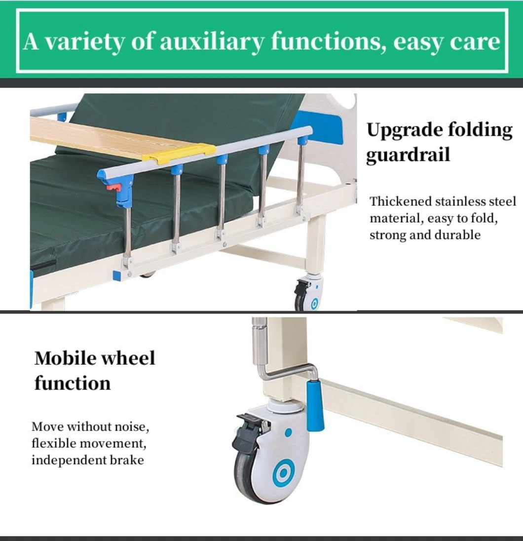 German Medical Hospital Bed Double Swing Hill ROM 405 Electric Hospital Bed for Sale