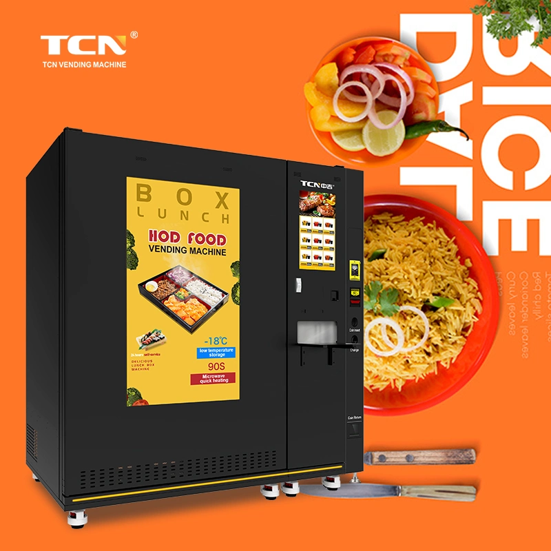 Tcn New Style Frozen Food Heating Vending Machines Hot Food Vending Machine for Sale