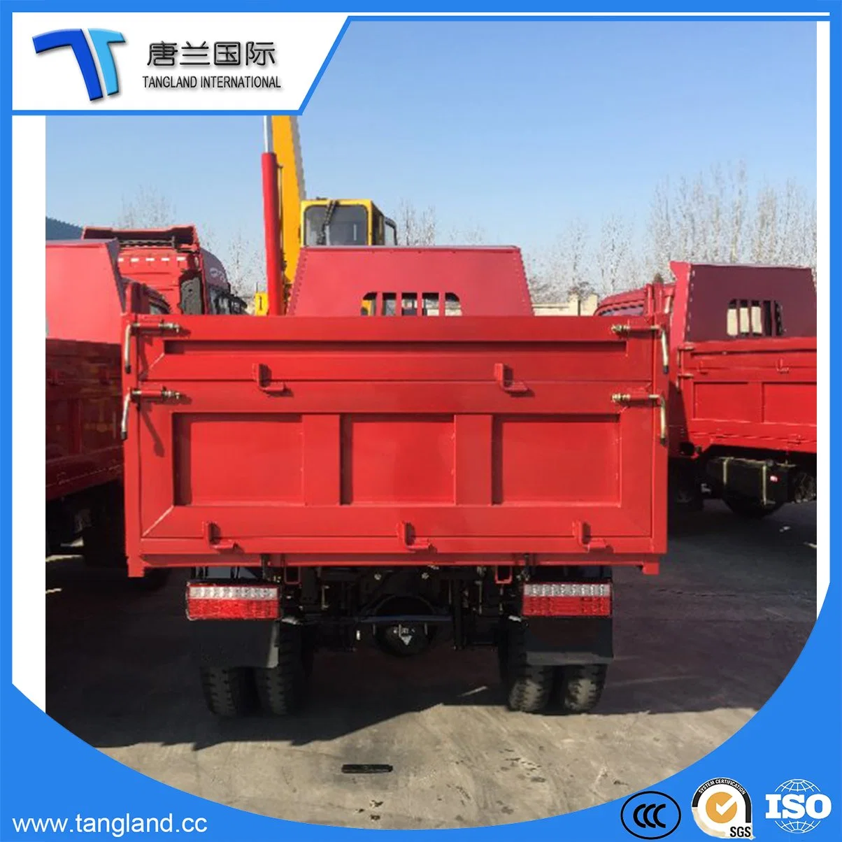 4*2 Light Duty Dumping Self-Discharge Dumper Dropside Truck