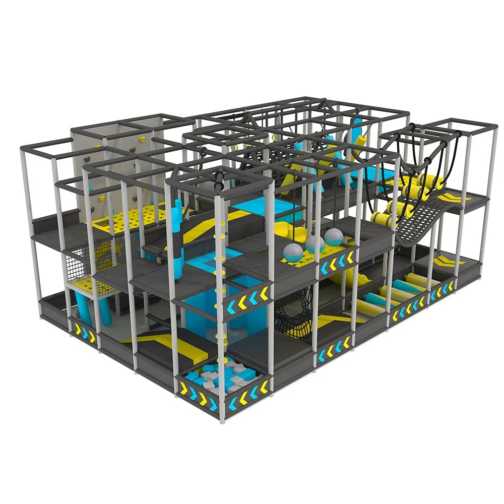 ASTM zugelassen Beliebte verschiedene Spiele Bereich Indoor Trampolin Park Air Tasche und Parkour