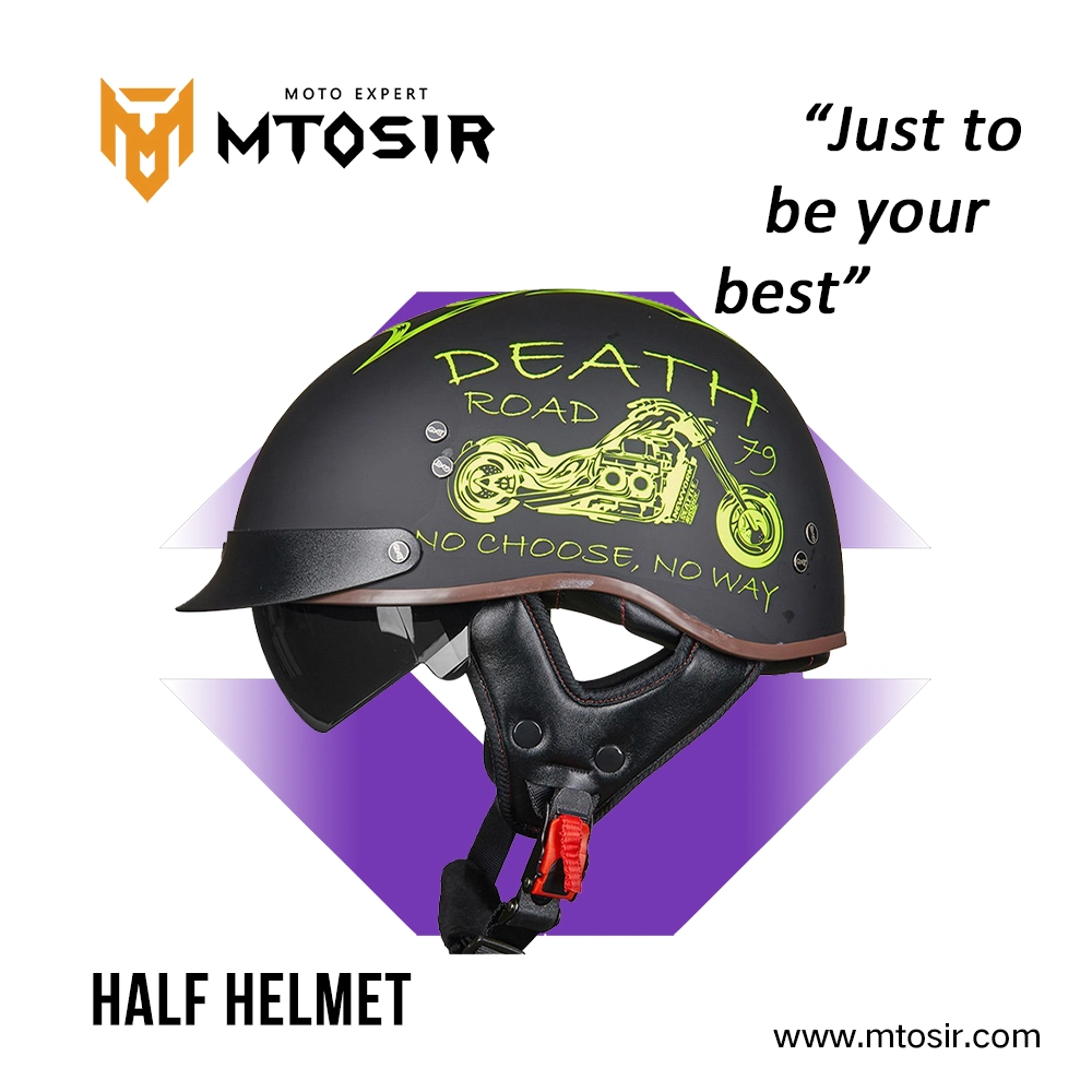 En el exterior de la mitad de la moda accesorios de moto casco de la cara de Pará Mtosir Accesorios