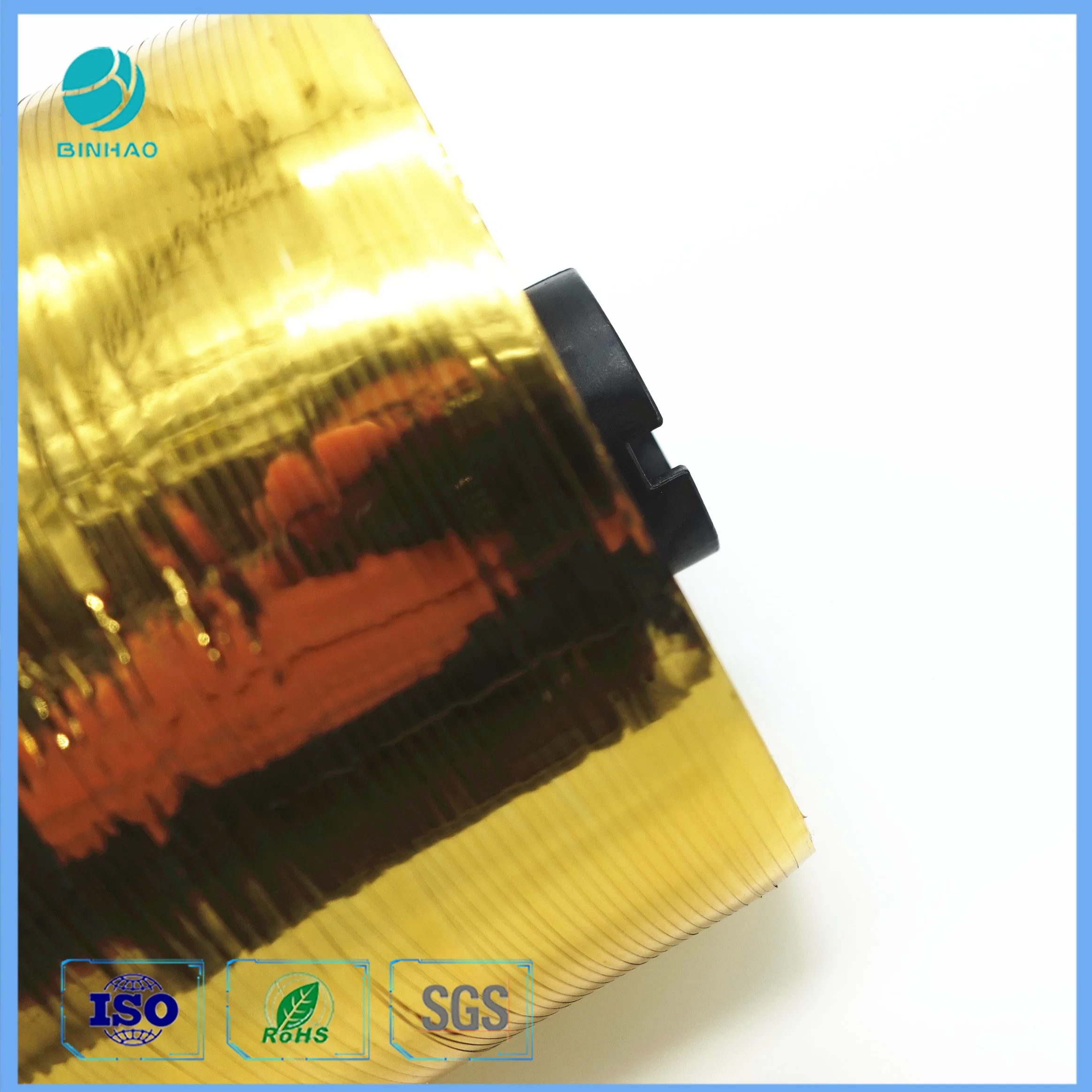 1.6mm-2.0mm Shine Gold Color Tear Strip Tape