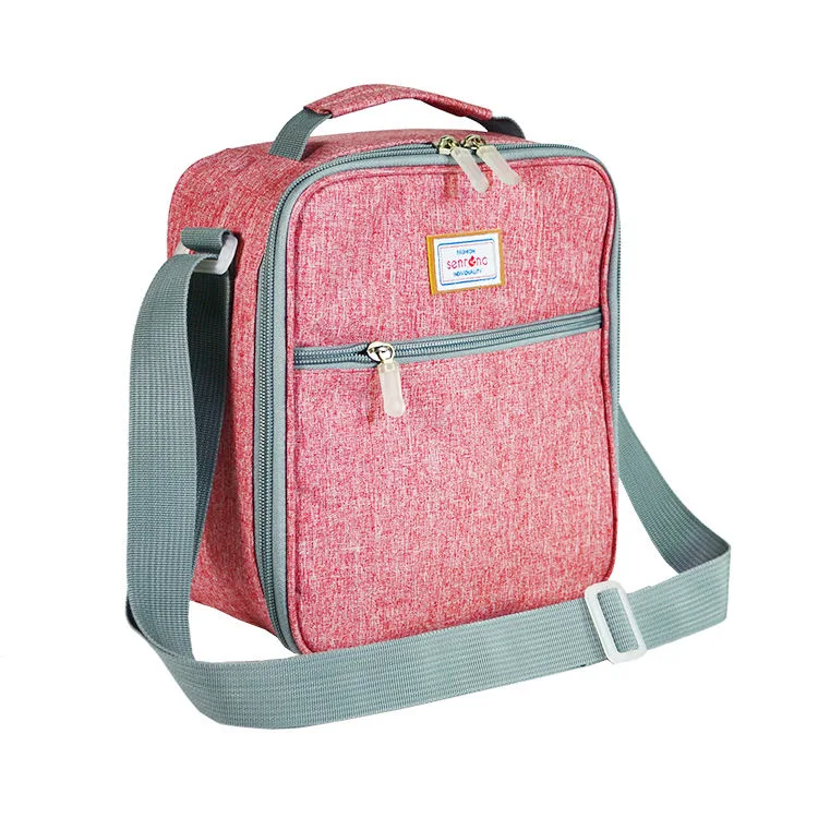 Insulated PP Woven Laminated Cooler Bags Hot Cold Thermal Insulation Lunch Bag