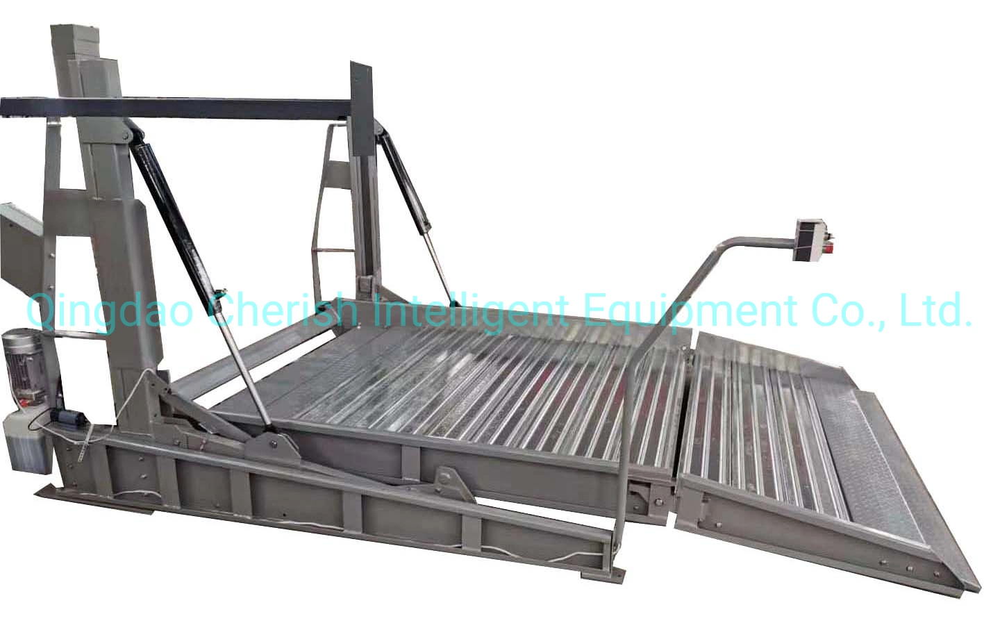 CE Certificated Car Parking System 2 Level Inclined Parking Lift