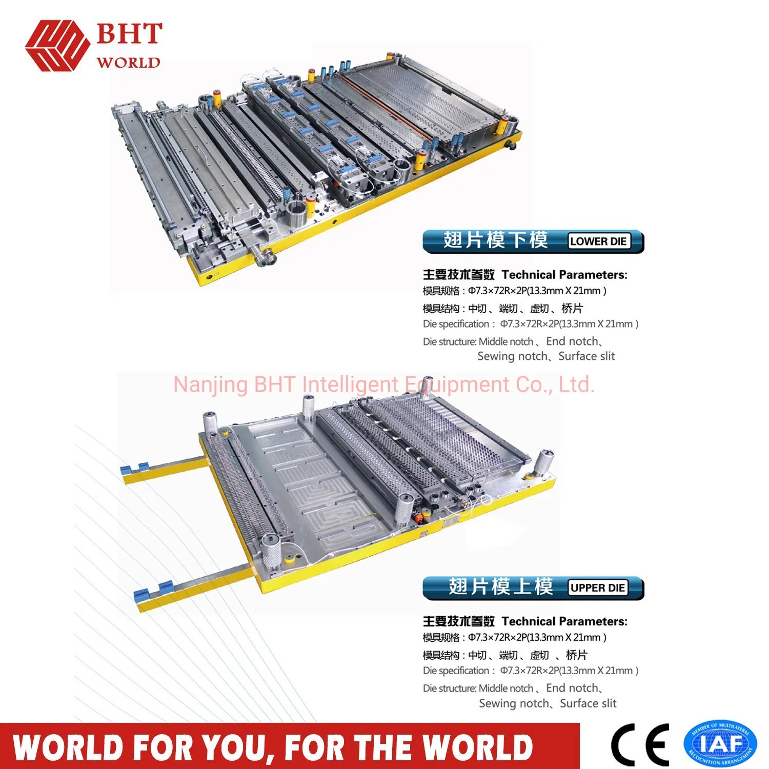 Stempelform / Progressive sterben für Punching Klimaanlage Fins