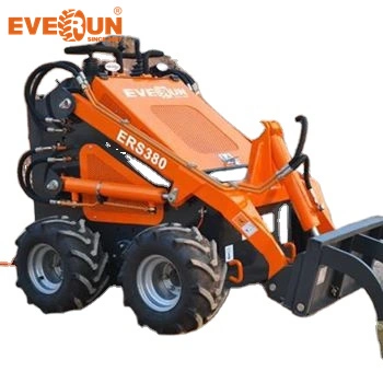 Everun Ers380 CE 200kg Bucket Shovel Mini Loader Skid Steer Loader