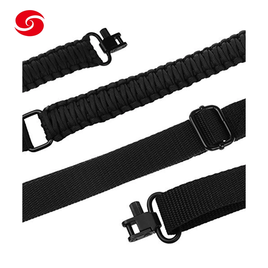 Neoprene Black SBR Gun Shoulder Straps Tactical Gun Belt for Hunting Gun Belt