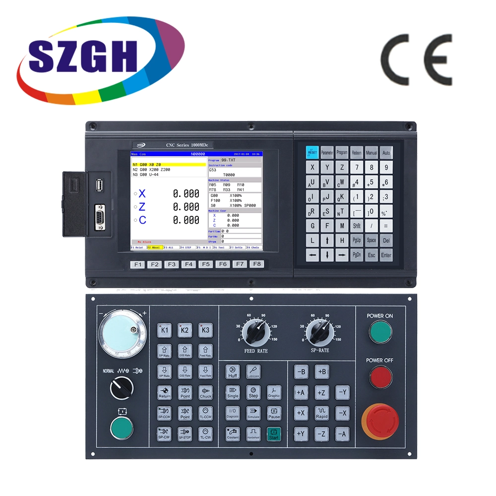 Szgh 3 Axis Large Screen CNC Controller Glass Scale with PLC&Atc Function for CNC Vertical Machining Center