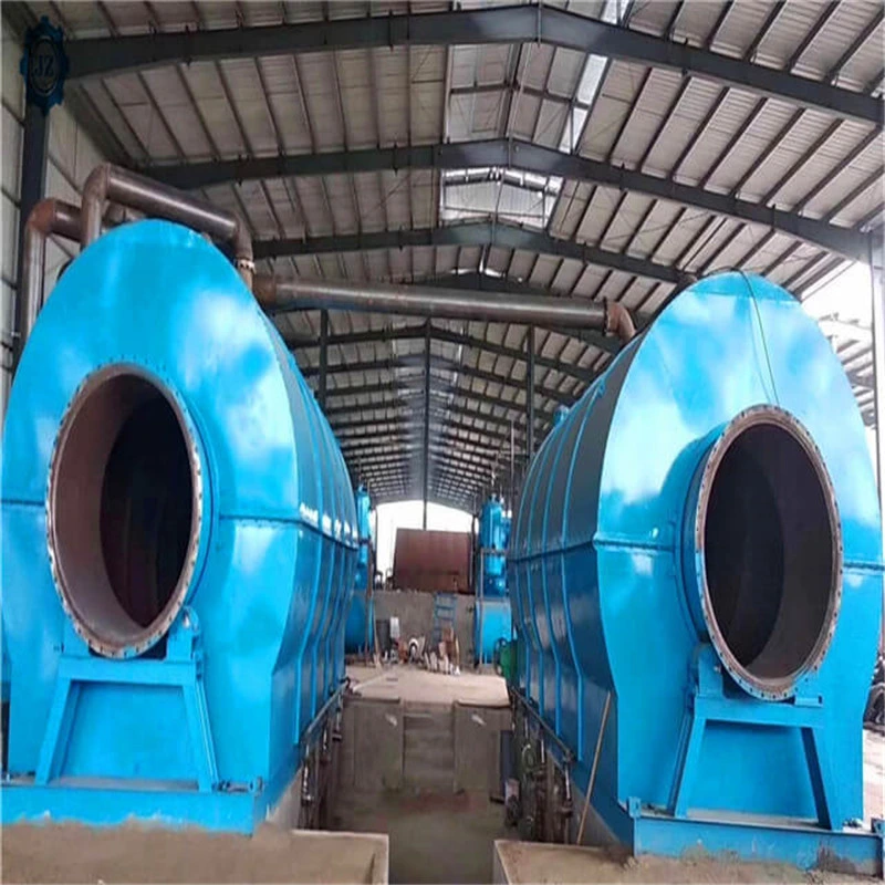 20 Tons Waste Tyre Rubber Plastic Pyrolysis Machinery to Fuel Oil