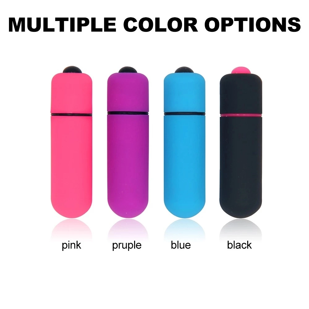 USB Rechargeable Magic Bullet 10 Function Silver Mini Bullet Vibrator for Women Masturbation, Anal Vibrator