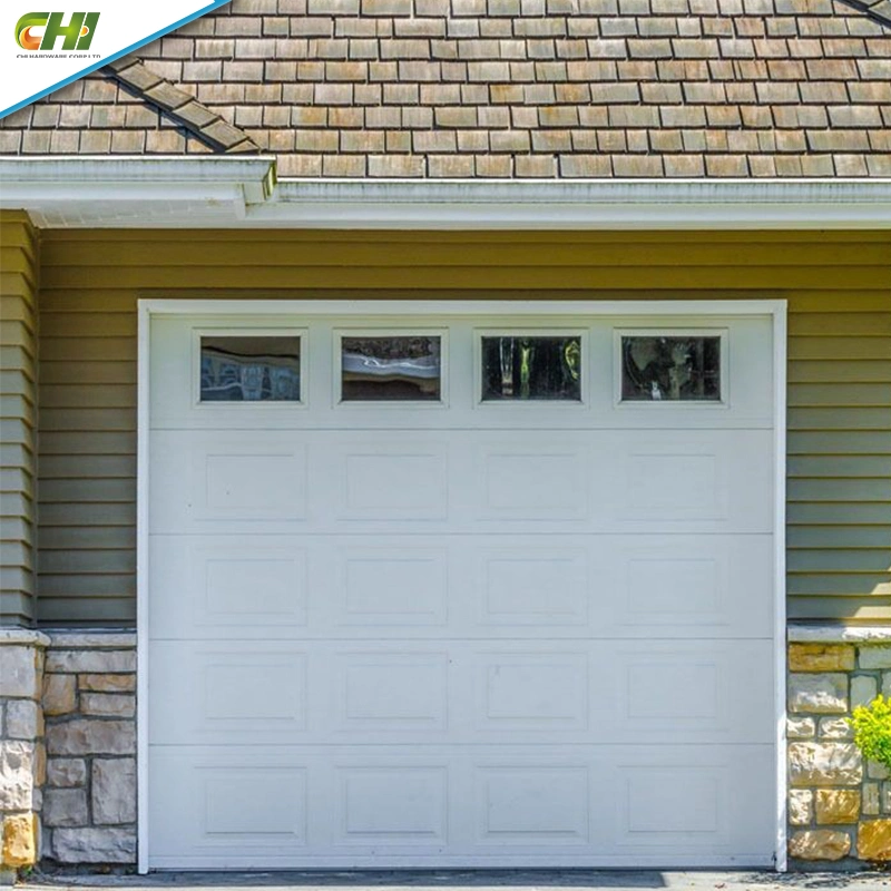 8X7 Sectional Aluminim Rolling 15X8 FT Garage Door Puerta Garaje Seccional 12 Foot Roll up Double Garage Door 8X20