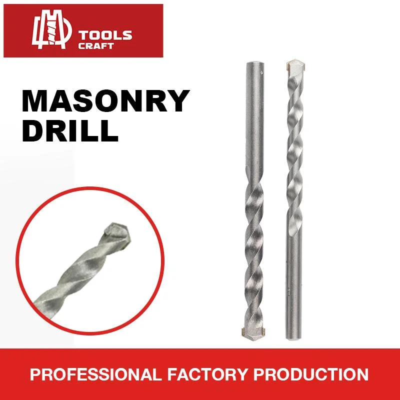 Professional Yg8 Tipped Long Shank Masonry Drill Bit