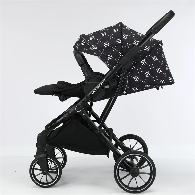 En1888 Approved Popular Newborn Custom Trolley Pram Baby Adjustable Strollers with Pushhandle