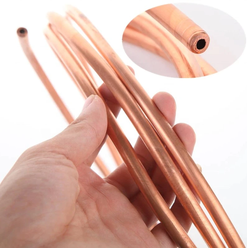 Copper Pipe 1/4 3/8 Maksal Copper Pipes Thin Tubing Tube