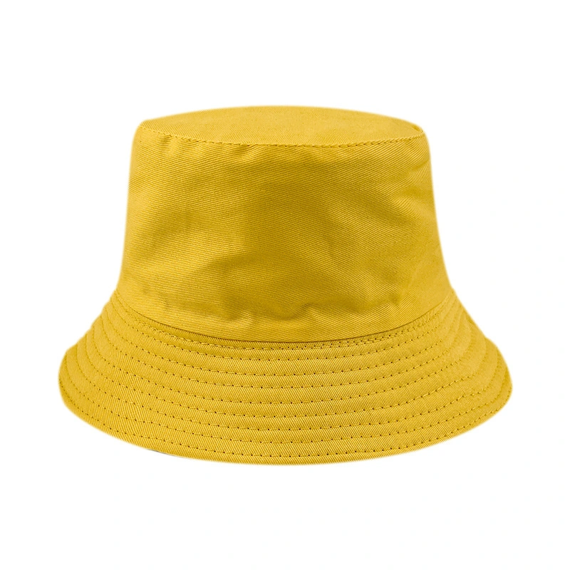 Cheap Cotton Reversible Custom Bucket Hat Summer Foldable Fisher Bucket Hat