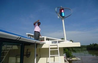 600W24V Maglev Wind Power Generator System for Home Use