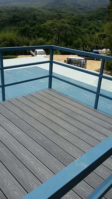 O Groove Piscina Ecotechwood Palete/caixa de papelão /OEM, Madeira Personalizado composto de plástico Flooring WPC