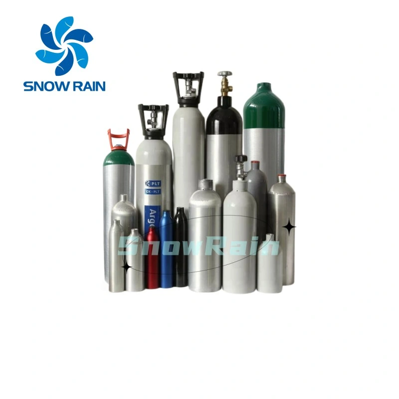 Manufacturer Direct Sale Seamless Aluminum 0.35L~50 L Oxygen Tank Gas