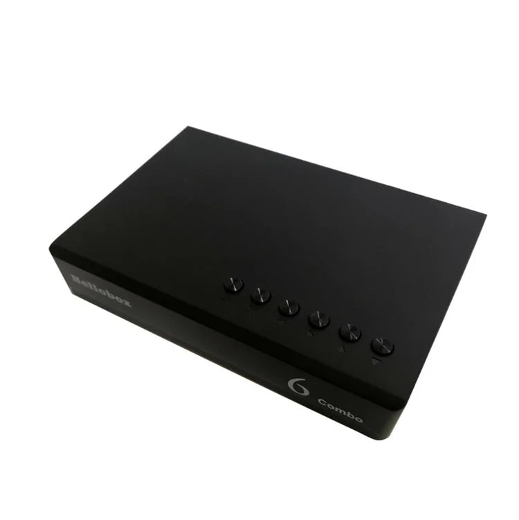 Hellobox 6 Combo Set Top Box H. 265 DVB-S2 DVB-T2/C Auto Biss Auto Powervu Cline Scam+ Satellite Receiver Set Top Box