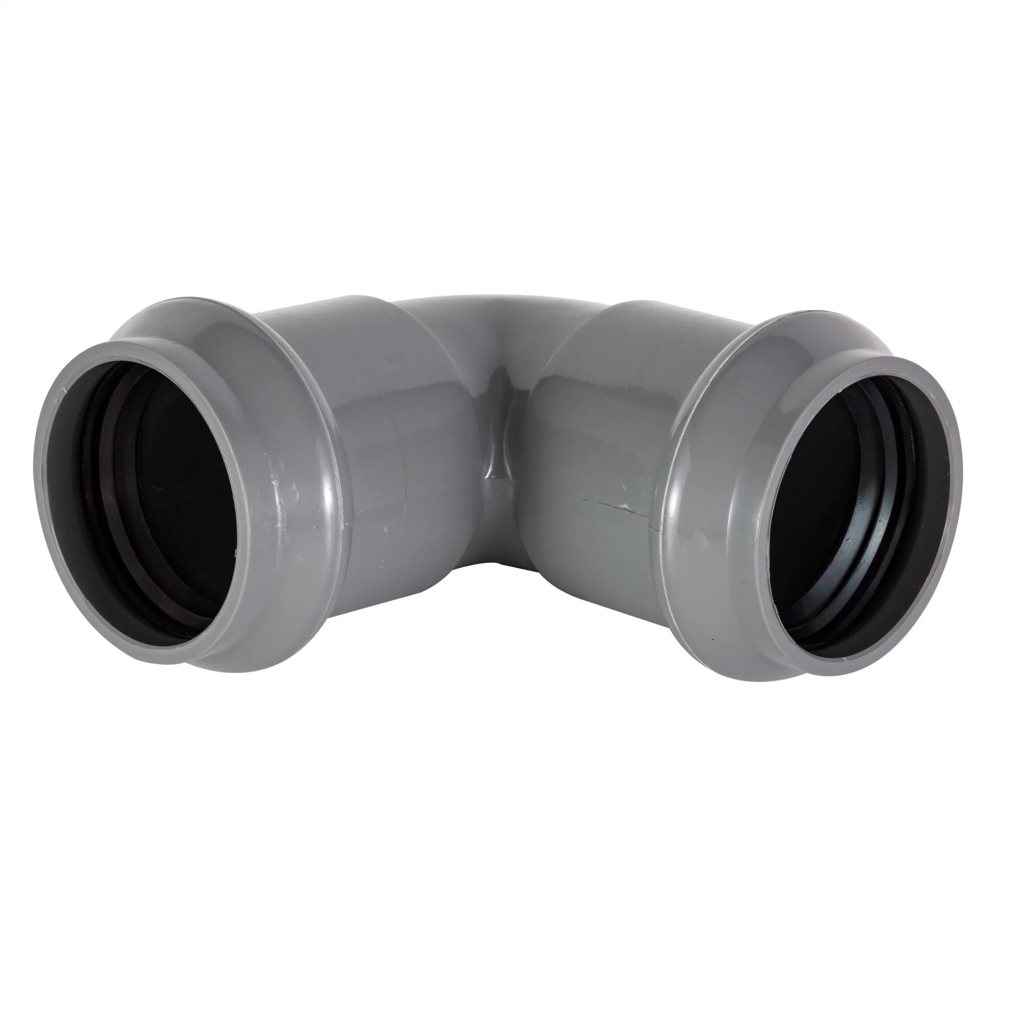 China Supplier Free Sample Custom Plastic Types PVC Pipe Fitting Rubber Ring Joint Tee for Water Supply