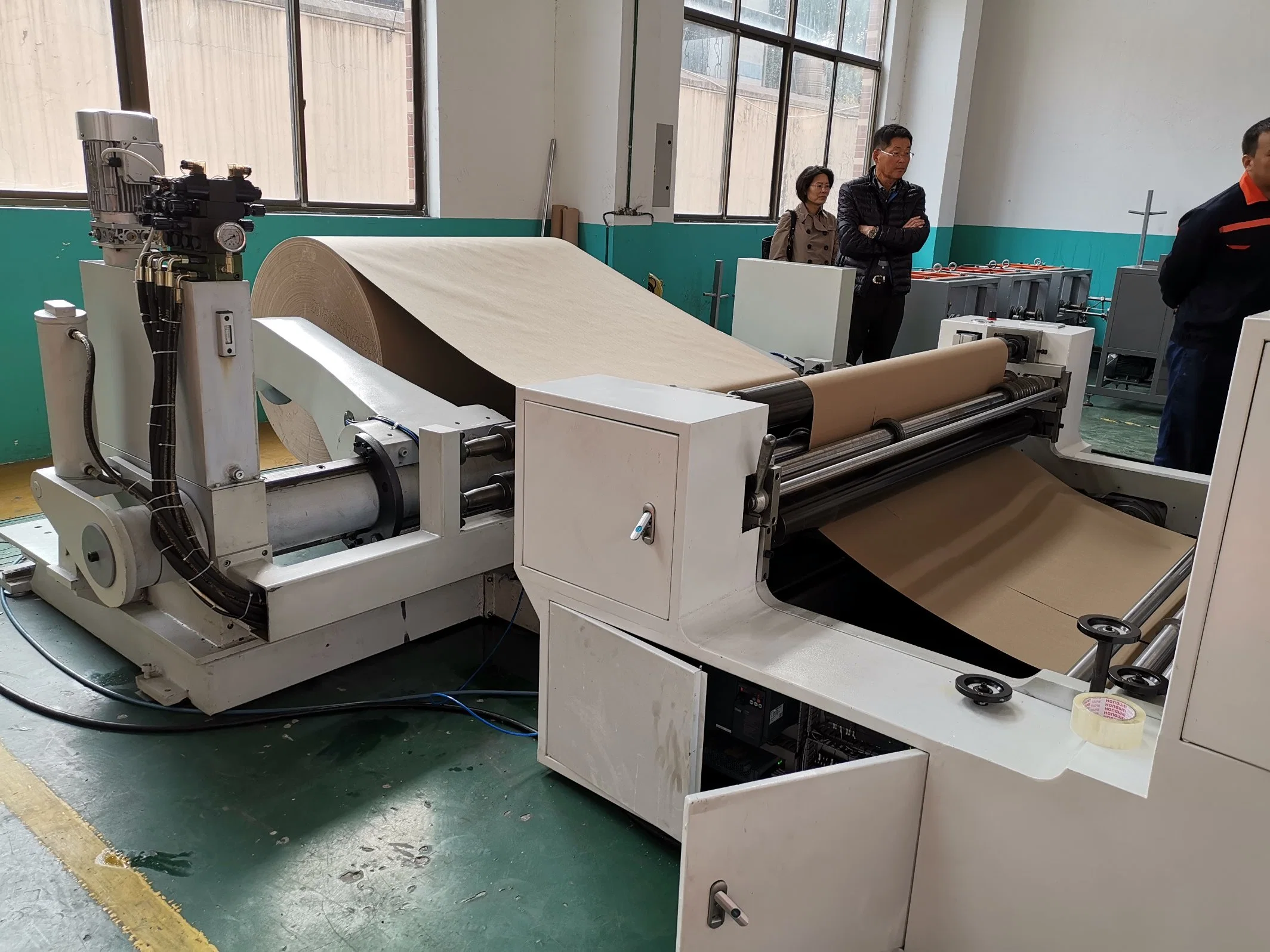 Jumbo Roll Automatic Paper Cutting Machine for Paper Handle Bag