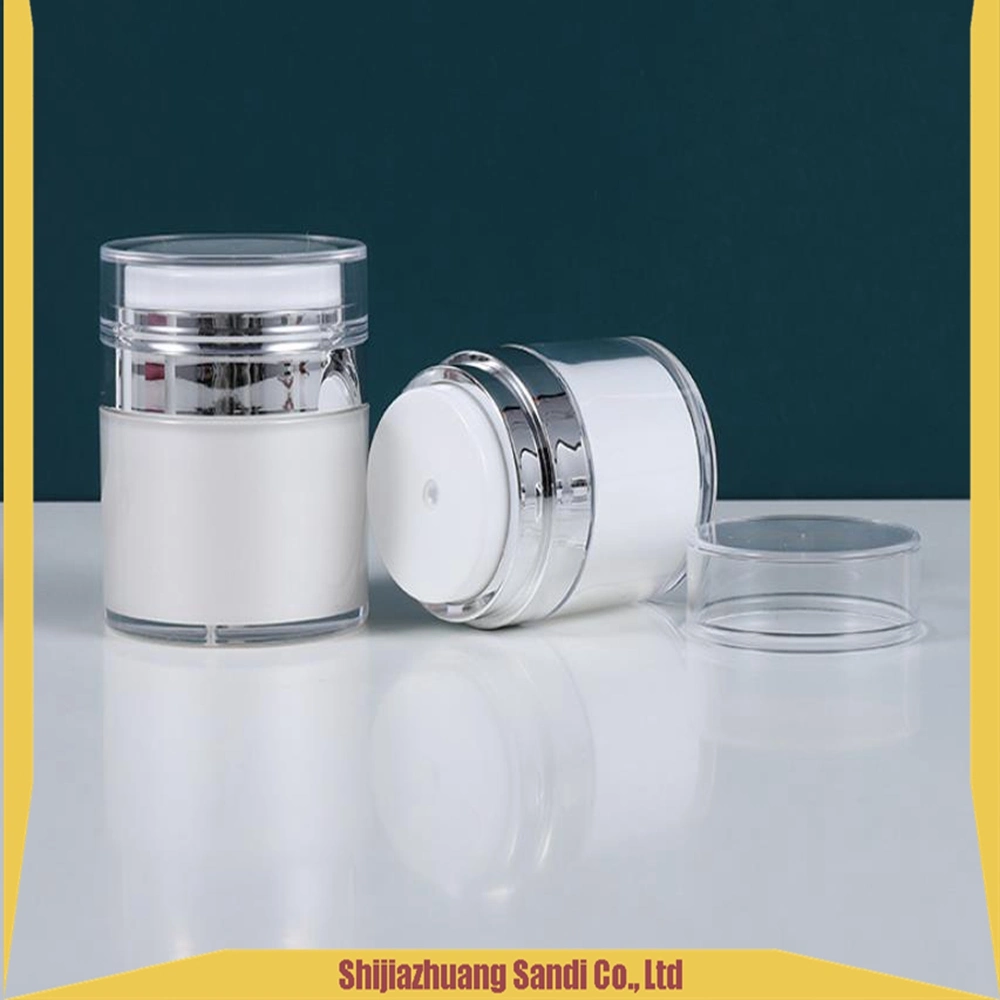 15g 30g 50g Cosmetics Packaging Containers Airless Lotion Cream Plastic Acrylic Jar