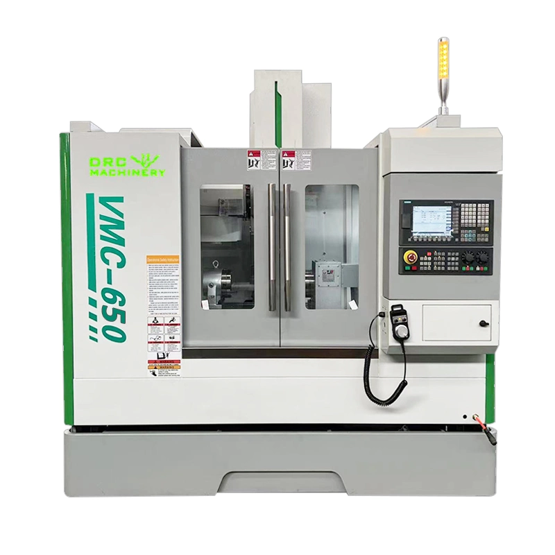 Centro de mecanizado vertical pequeño de 5 ejes VMC650 Máquina de fresado de metal CNC mini